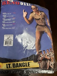 Reno 911 Lt Dangle Adult Cop Police Costume - Picture 1 of 2
