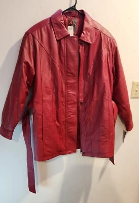 Abrigo de cuero G vintage nuevo con etiqueta Foto 1 de 4