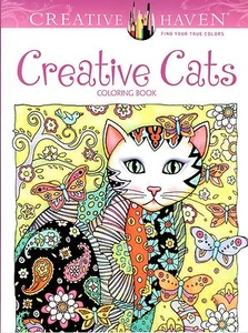 Dover: Creative Haven Coloring Bks.: Creative Haven Creative Cats Malbuch - Bild 1 von 3