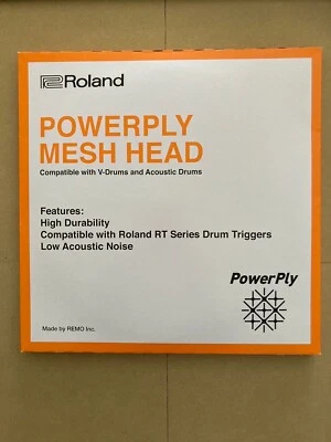 Roland Japan Drums 14-inch Mesh Head MH2-14 PowerPly Acoustic V-Drums - Image 1 of 2
