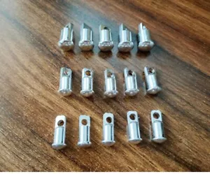 5 pz 8,5/9,5/11/13 mm in lega di alluminio palo estremità spine estremità sostituzione - Foto 1 di 2