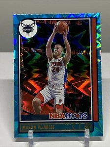 2021-22 Panini NBA Hoops Teal Explosion Mason Plumlee #165 Hornets - Picture 1 of 2