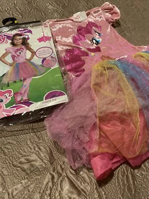 MY LITTLE PONY PINKIE PIE CHILD COSTUME GIRL'S SIZE Medium 7-8 EUC No Headband - Image 1 of 4