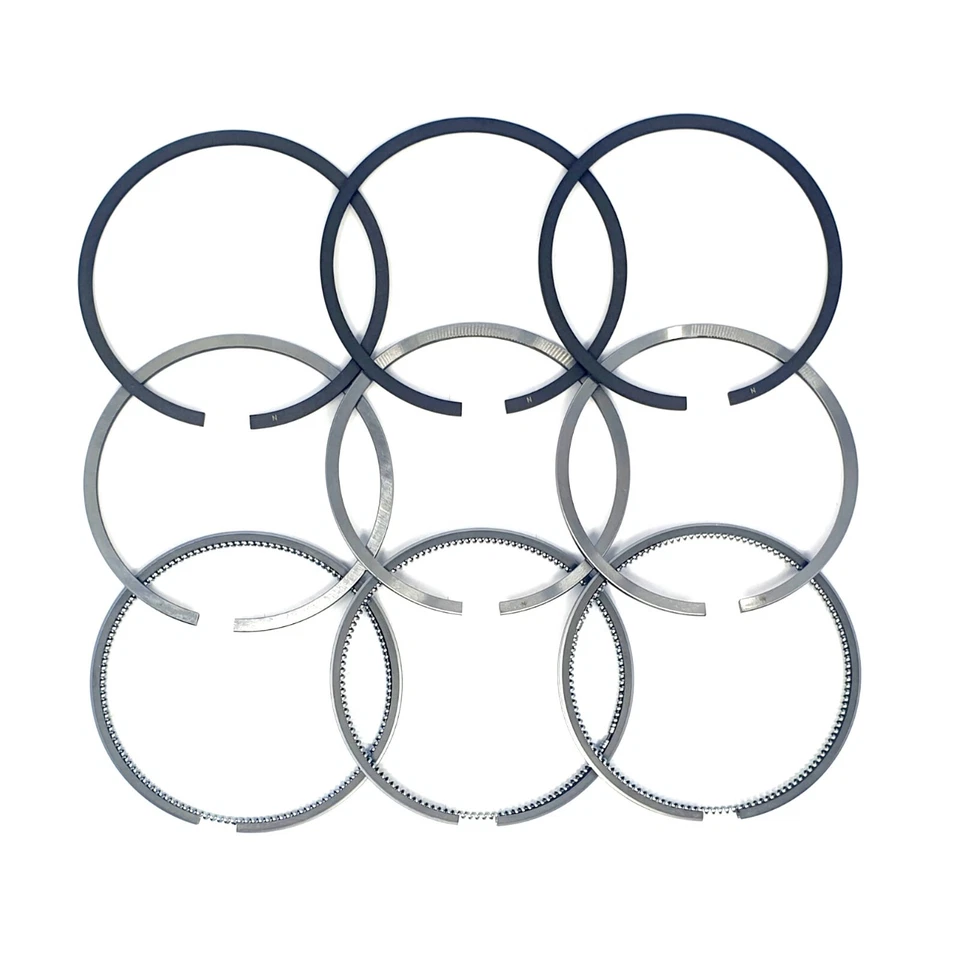 Rings set Iseki E3CD STD  ( VERSION WITH OIL RINGS 3MM ) - Image 1 of 1