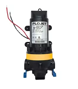 Flojet R3406-146 12V DC Triplex Diaphragm Water Pump – 1.8 GPM, 25 PSI, 5 Amp - Bild 1 von 8