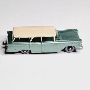 Moko Lesney Matchbox - 31b - Ford Fairlane Station Wagon - Verde/Rosa - Sin caja - Imagen 1 de 10
