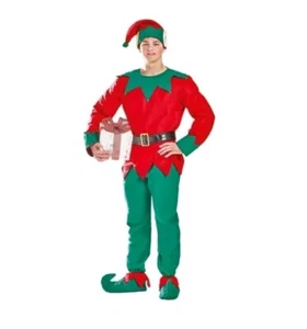 BNWT Festive Fun Mens Elf Suit Perfect For Men - Picture 1 of 1
