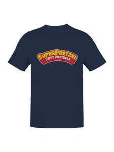Camiseta para hombre Super Pretzel suave pretzels con licencia oficial logotipo clásico - Imagen 1 de 12