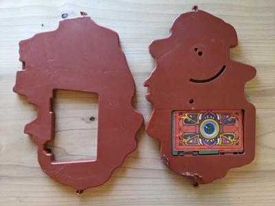 Castillo Masters of the Universe 2 plataformas de piso marrón con puerta trampa de colección MOTU Foto 1 de 4