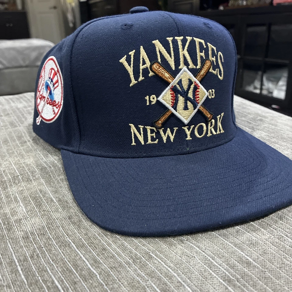 Mitchell & Ness New York Yankees Grand Slam Cooperativa Azul Marino Ajustable Snapback LE Foto 1 de 4