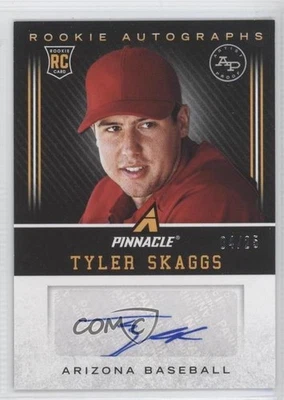 Panini Pinnacle 2013 novato prueba de artista automático/25 Tyler Skaggs #TS auto radiocontrol Foto 1 de 2