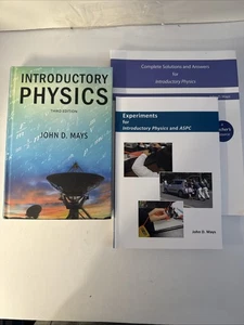 Introductory Physics Third Edition, Novare Science, Mays, 3 Books - Imagen 1 de 5