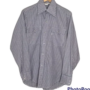 Vintage 1970's Levi's Ski Red Gingham Plaid Western PearlSnap Shirt Men’s M - Picture 1 of 8