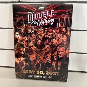 AEW Double or Nothing (May 30, 2021) 2-Disc Wrestling DVD - Brand New *Sealed - Foto 1 di 5