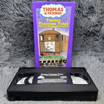 Thomas the Tank Engine & Friends Trackside Tunes VHS Tape 2001 Video Songs Train - Image 1 of 4