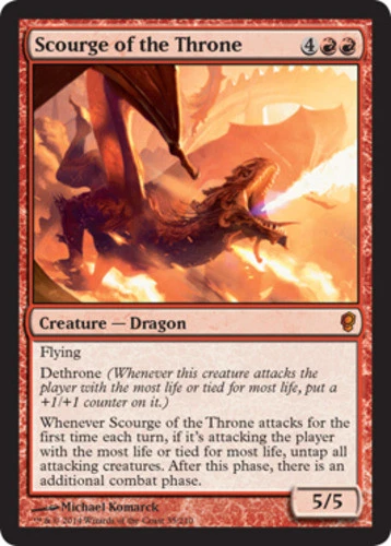 MTG - Scourge of the Throne - Conspiracy - NM, English Magic FLAT RATE SHIP - Image 1 of 1