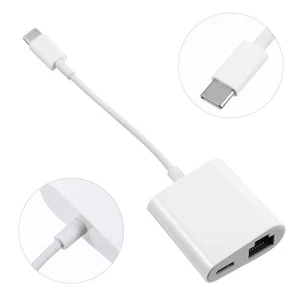 Type-c to Converter Laptop Ethernet Adapter Wireless Wifi Network Cards - Picture 1 of 5