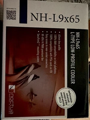 Noctua NH-L9x65 Low Profile LGA1851/1700/1200/1156/1155/1151/AM4/AM5 CPU COOLER - Image 1 of 3
