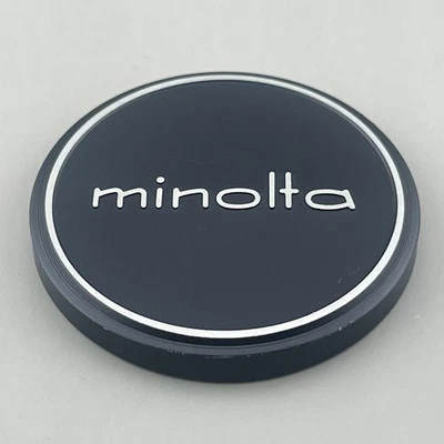 Minolta 57mm Push-on Metal Front Lens Cap GENUINE OEM Japan Slip-on - Image 1 of 4