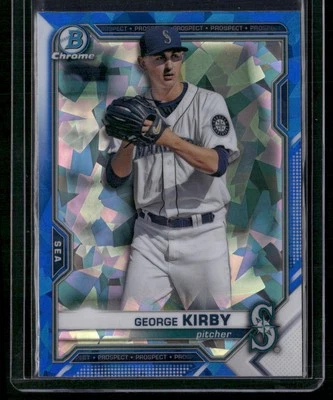 2021 Bowman Sapphire Edition #BCP-117 George Kirby - Image 1 of 2
