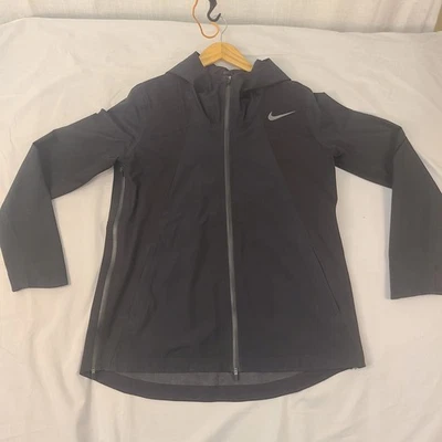 Nike AeroShield Mujer’s Correr Chaqueta de Lluvia Negra Talla M 929124-010 Impermeable  Foto 1 de 4