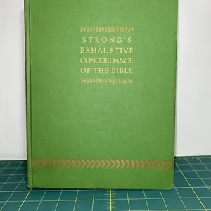 Strong's Exhaustive Concordance Of The Bible 1973 HC 31st Ed. Indexed Abingdon - Picture 1 of 14