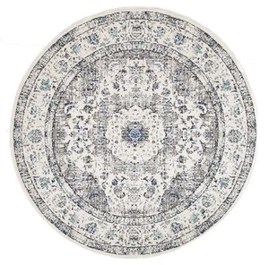 New Round Floor Rug Circle Carpet New Traditional Mat Large Modern Design - Picture 1 of 7