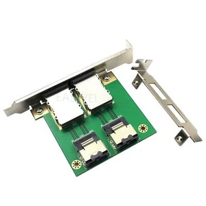 Silverstone internes Mini SAS 26pin sff8087 mit externen 36pin sff8088 PCI-E - Foto 1 di 3
