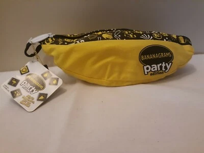 NEW Bananagrams Party Edition Word Tile Vocabulary Educational Fun Family Game - Image 1 of 2