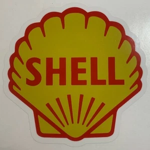 Shell Heizöl Logo Aufkleber Wasserdicht Neu D561 - Bild 1 von 1