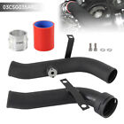 Turbo Discharge Pipe Conversion For VW Golf GTI Jetta MK5 MK6 Audi A3 2.0TSi Red