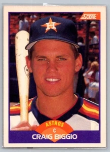 1989 Score Craig Biggio #237 - Picture 1 of 2