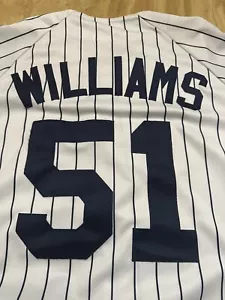 Bernie Williams New York Yankees VINTAGE Majestic MLB Jersey - Picture 1 of 8