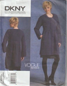 Giacca OOP Vogue 1130 Designer DKNY Donna Karan motivo Miss taglia 6-12 - Foto 1 di 2