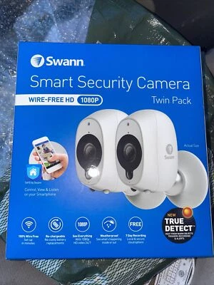 Swann SWWHD-INTCAMPK2-UK Wireless Outdoor Bullet Security Camera - Image 1 of 4