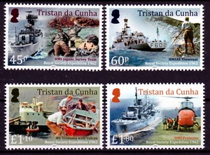 Tristan da Cunha 2022 Kriegsschiffe und Westland Whirlwind HAR.Mk.1 - Bild 1 von 1