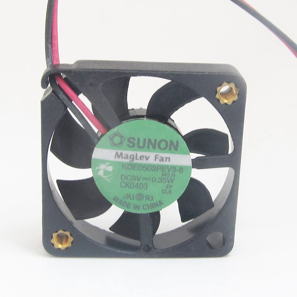 1pc SUNON MagLev KDE0503PEV3-8 30x30x6mm 3006 DC5V 0.35W 2pin DC Cooling fan - Image 1 of 4