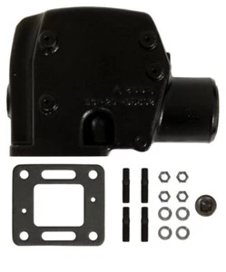 Mercruiser SBC (5.0L, 5.7L) Exhaust Elbow/Riser, 0 degree. Years 1983-86. 98502 - Picture 1 of 1