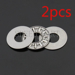 2 PIEZAS AXK0821 Rodamiento con aguja de empuje con dos lavadoras 8 mm x 21 mm x 2 mm - Imagen 1 de 4