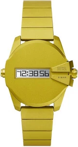Diesel Baby Chief Men's All Yellow Digital Dial Bracelet Watch DZ2207 - Picture 1 of 24