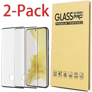 Protector de pantalla de vidrio templado transparente para Samsung Galaxy S22/S22 Plus/S22 Ultra - Imagen 1 de 15