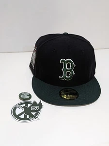 New Era Boston Red Sox Fitted with 99 Peace V2 All Star Game Patch Size 7 7/8 - Picture 1 of 7