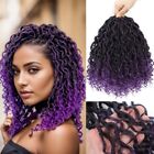 Purple River Locs Crochet Hair Black Women 8 Packs 10Inch Short Goddess Locs S2
