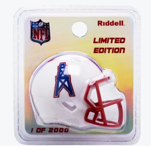 Tennessee Titans Houston Oilers Limited Edition Throwback Pocket Size Helmet - Picture 1 of 2