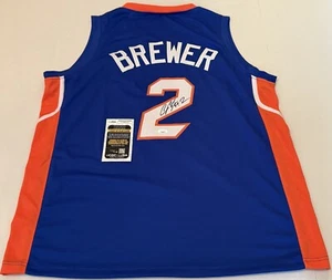 Corey Brewer Florida Gators signed Custom jersey autographed JSA - Picture 1 of 3