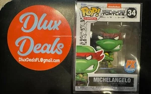 Funko Pop Comics Teenage Mutant Ninja Turtles Michelangelo #34 PX Exclusive TMNT - Bild 1 von 1