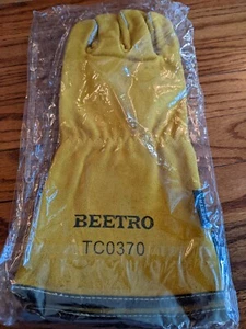 Guanti per saldatura BEETRO 1 paio - pelle di mucca - resistenti al calore - Foto 1 di 3