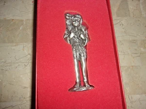 Lenox "Shepherd Boy" Stieff Pewter 721074358117 ~ New in Original Box, Nativity - Picture 1 of 4