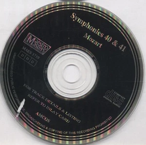 Mozart - Symphony No. 40 & 41 CD Only - Bild 1 von 1