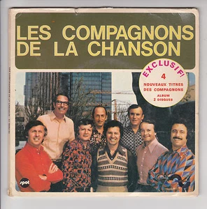 LES COMPAGNONS DE LA CHANSON Disque 2 x 45T 4 Titres EXCLUSIF ! LA SOURCE DE VIE - Imagen 1 de 4